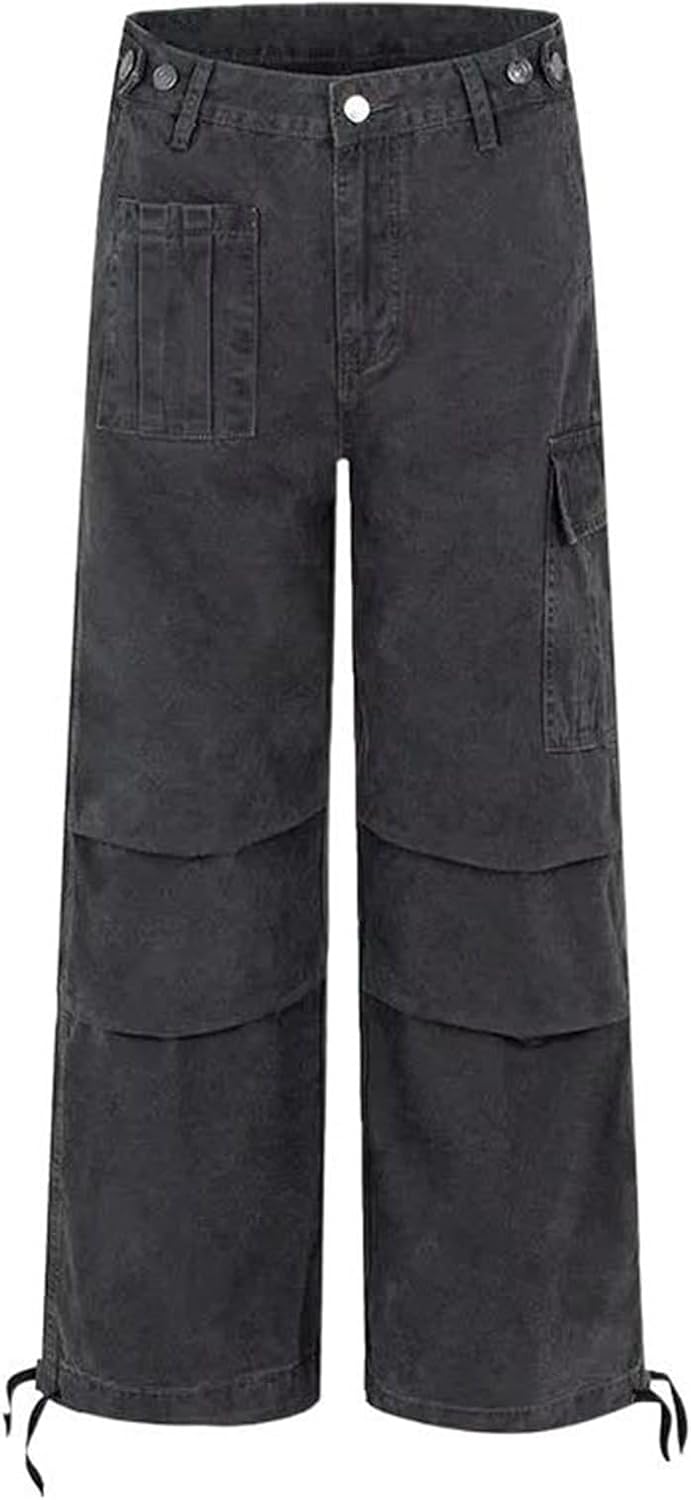 Women's Cargo Pants Work Trousers Loose Fit Cargo Long Pants for Women