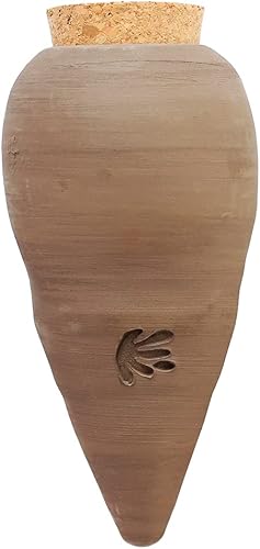 Caja global Plantas en maceta Riego automático Cerámica sin esmaltar Planta de interior Olla de interior (negro sin esmaltar)