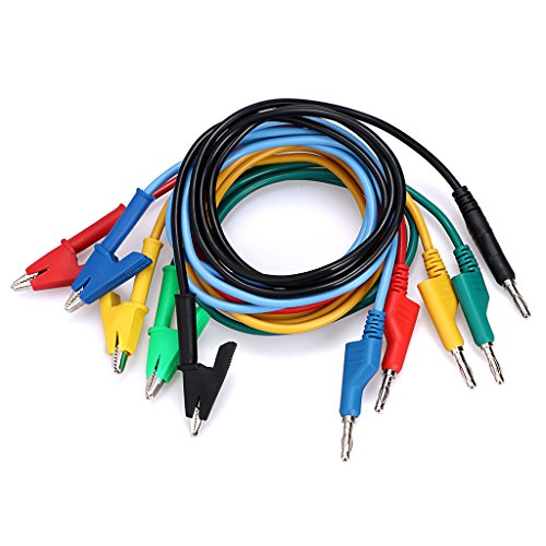 Image of Postta Speaker Banana Plugs 24K Gold Connector with AL-Shell for Speaker Cable - 5 Pair