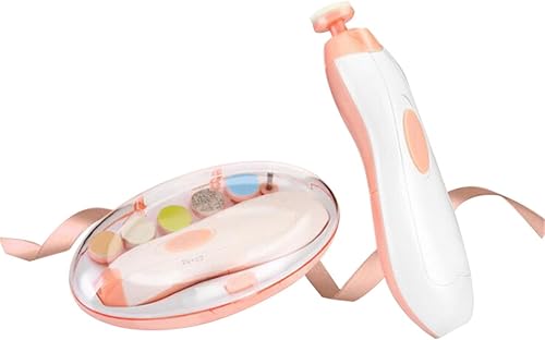 Bebé Cortauñas infantil Nail Grinder Lima de Uñas Safety First recortador automático con luz eléctrica