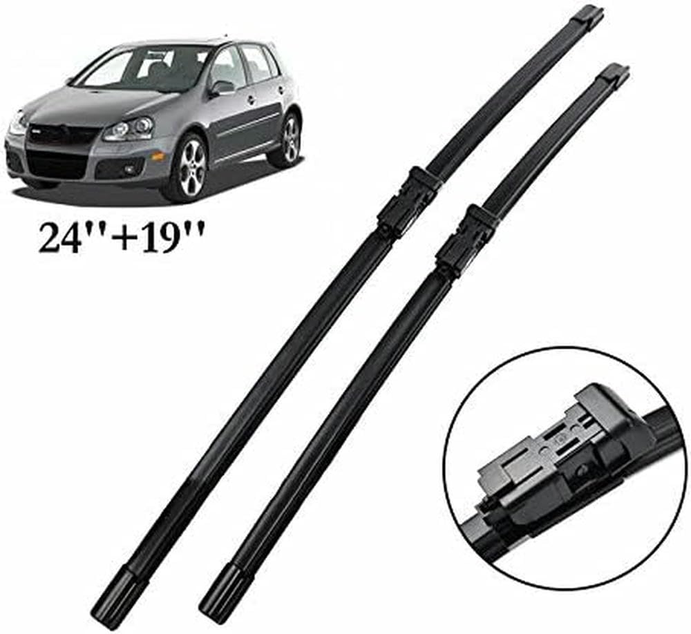 Escobillas limpiaparabrisas Delanteras JUWENFF para VW Rabbit 2006-2011, limpiaparabrisas para Coche, limpiaparabrisas, Ventana de Coche