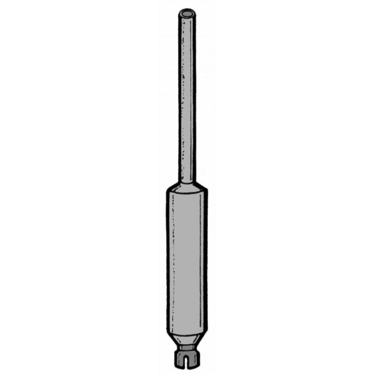 Ama Silenziatore trattore adattabile Massey Ferguson 1672994M93: Silenziatore scarico trattore attacco 55mm