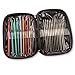Price comparison product image Crochet Hooks, Aluminium, Multi-Colour, 22-Piece
