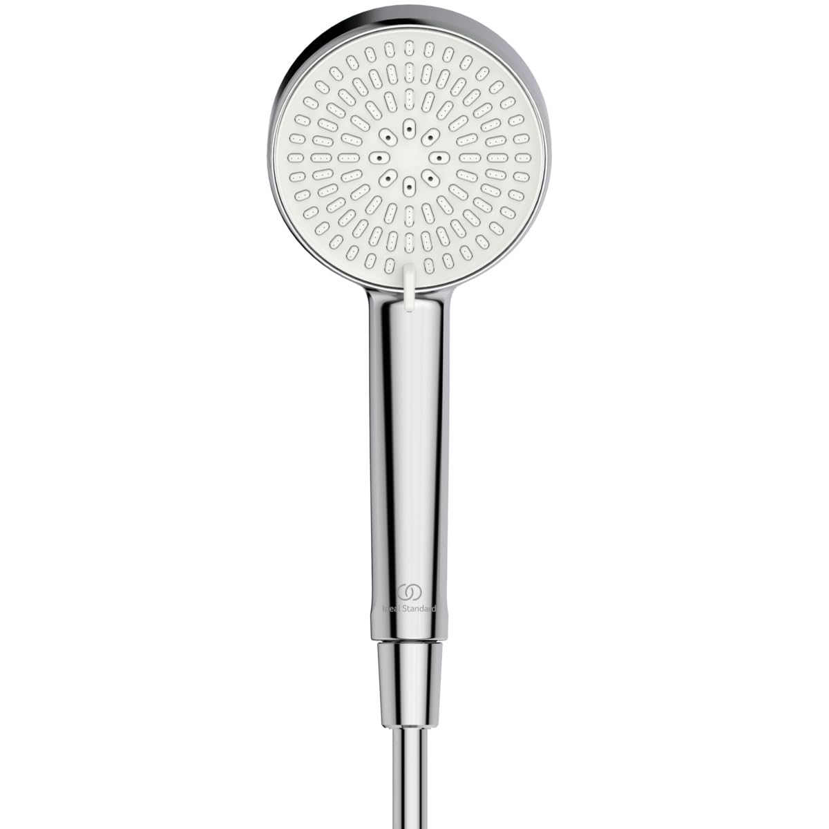 Ideal Standard Idealrain Juego de ducha Eco 944 mm, ducha BE218AA – Cromo | Ducha de mano de 2 funciones, boquillas EasyClean , soporte de ducha ajustable, soporte de pared regulable en altura, BE236AA