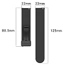 YODI New Edition Magnetic Buckle Soft Silicone Sport Strap Band for Redmi Watch 5 Active Smart Watch For Men Women Compatible with Mi Watch Active 5 (White) gallery image