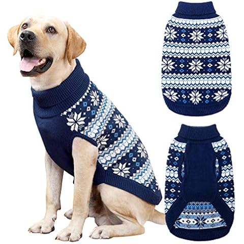 KOOLTAIL Cable Knit Dog Sweater Cover