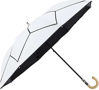 Amazon | [ビューランス] 日傘 折りたたみ 傘 完全遮光 晴雨兼用