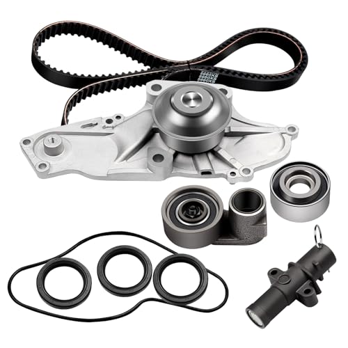 ECCPP Timing Belt Water Pump Kit Fit for 2003 2004 2005 2006 2007 2008 2009 2010 2011 2012 2013 2014 2015 for Acura MDX /2005 2006 2007 for Honda Accord 3.0L 3.2L 3.5L 3.7L V6 GAS SOHC