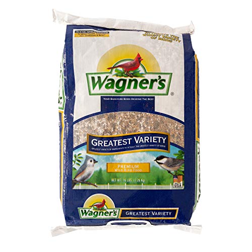Wagner's 62059 Greatest Variety Blend Wild Bird Food, 16-Pound Bag