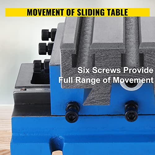 Vevor Milling Machine Work Table Slide Milling Working Cross Table Machine Compound Slide Milling TablePrecision Milling Cross Worktable (7.3 x 4 Inch) - Amazon.com - Image 5