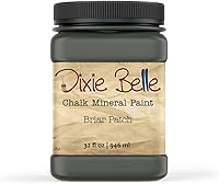 Vista 179 de Dixie Belle Paint Company - Pintura con acabado de tiza para muebles, color blanco lino (Drop Cloth), 8 fl oz, pintura mineral color blanco lino mate