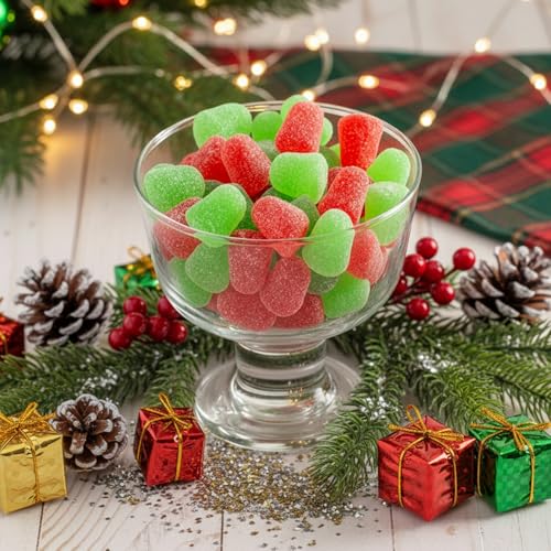 Gomitas de Especias Navideñas 1 Libra Dulce Rojo y Verde miniatura 6
