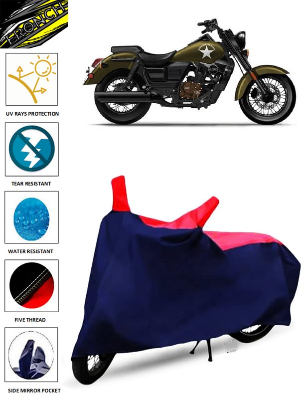 Image of FRONCH Waterproof Bike /SCOOTY Cover for UM Renegade Commando (Renegade Commando Bike Cover /Renegade Commando Bike Cover Waterproof /UM Renegade Commando Bike Cover)
