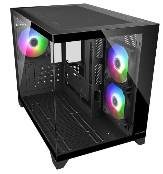 Cougar Case Mini-Tower FV150, ARGB, Nero