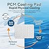 PCM Cooling Pad, No-Condensation Cold Pack for Hip, Back - Cooling Pad for Bed, Cooling Seat Cushion, Cooling Mat 16 X 11.8 Inch for Indoor/Outdoor Use - Reusable, Natural Freezing Below 28°C/82.4°F #1