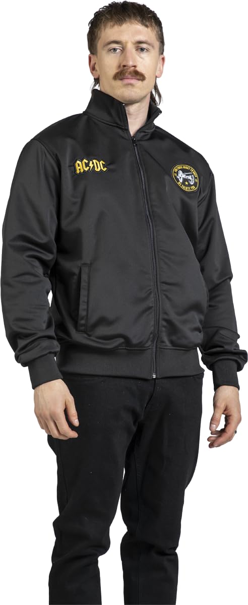 AC/DC Soccer Trackjacket Homme Haut de survêtement noir
