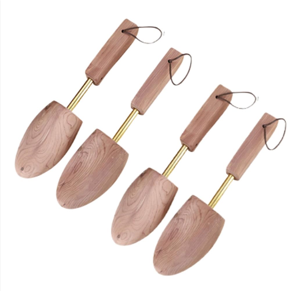 Multifunktionale Schuhhalterung für Männer und Frauen, Holzschuh-Expander-Faltenschutz, geeignet für Sportschuhe und Freizeitschuhe (2 Paare)