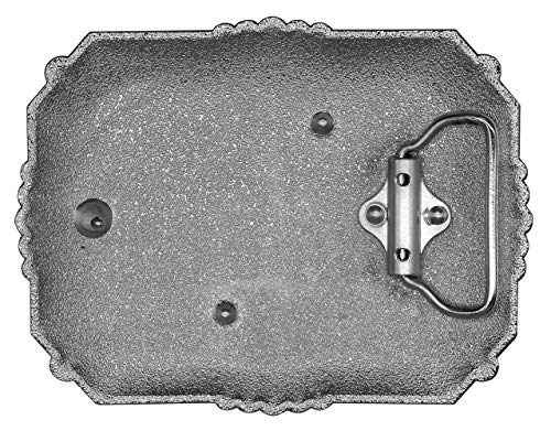 Image of Moranse Cross Cowboy Kneeling Prayer Horse Zinc Alloy Belt Buckles