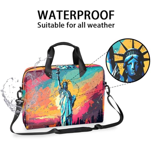 Bolso para portátil unisex 15.6-16 pulgadas resistente al agua miniatura 3