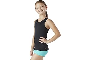 Youthful Energy - Girls' Basic Tank Top: A Versatile Essential for Active Kids