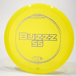 Discraft Buzzz SS (Z Line) Midrange Golf Disc, Pick Weight/Color [Stamp & Exact Color May Vary] Yellow 177-179 Grams