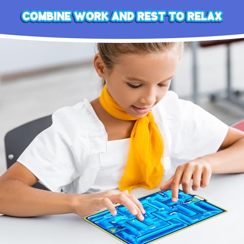 ACDOLF Sensorik Labyrinth Squeeze Toys - Gelgefüllte sensorische Spielzeuge für Kinder, Jugendliche, Autismus und besondere Bedürfnisse, beruhigend bei Stress und Angst