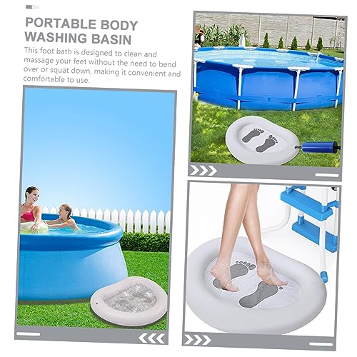 Tina Inflable para Lavado de Pies para Piscina miniatura 4