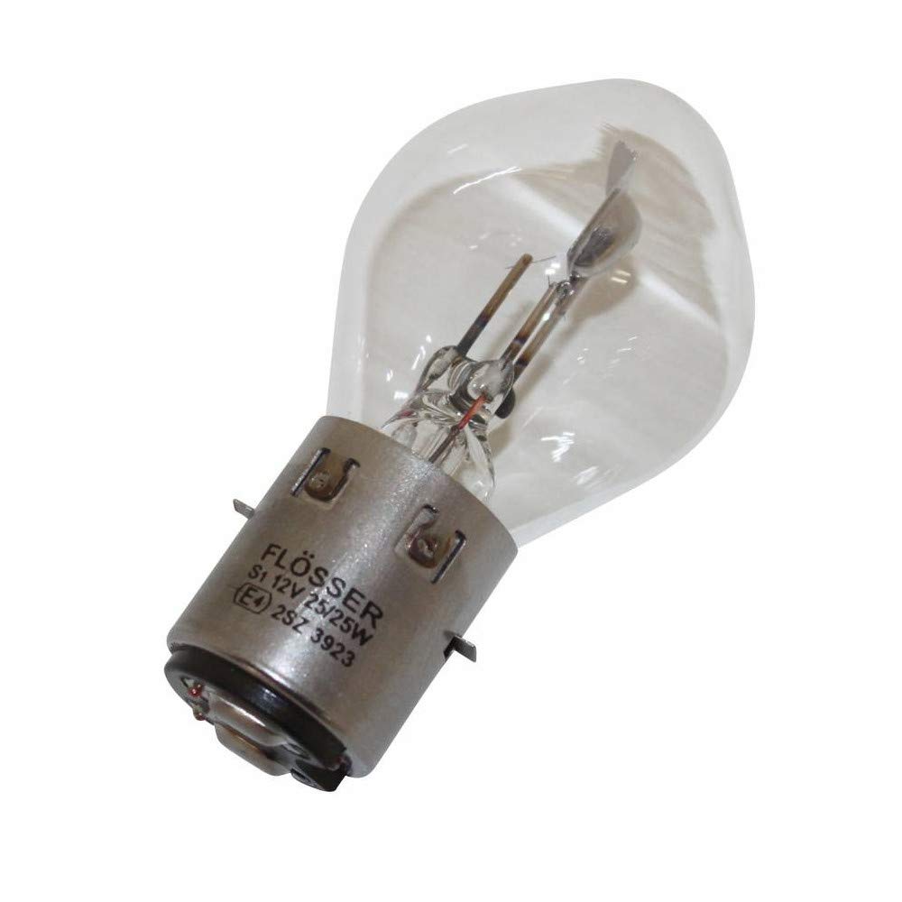 LAMPADINA 12V 25-25W BA20d FLOSSER (L'UNITA')