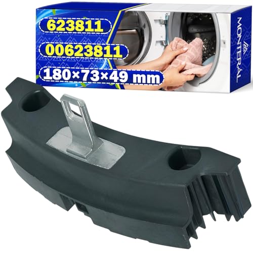 Gancho para Puerta de Secadora de Ropa 180x73x49 mm con el Código Original 623811 00623811 para Bosch para Balay para Constructa para Siemens para Neff - Garantía de 10 Años - MONTERAL