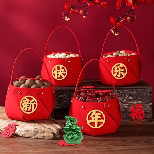 Estatua China Feng Shui Zodiac Cabra Roja Pequeña Madera miniatura 7