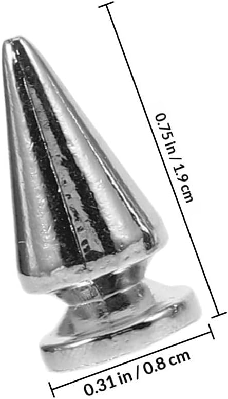 Alloy Cone Studs Kit for Shirt and Bag DIY Crafting