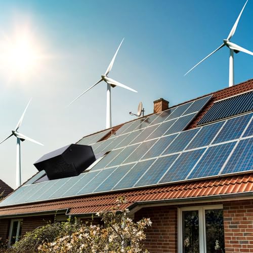 8-Zoll-Dachlüftungsabdeckung, Pulverbeschichtete Dachauslassöffnung aus Premium-Aluminiumlegierung, Maximaler Luftstromschutz für Küchen- und Dachabluftsysteme, Geeignet für