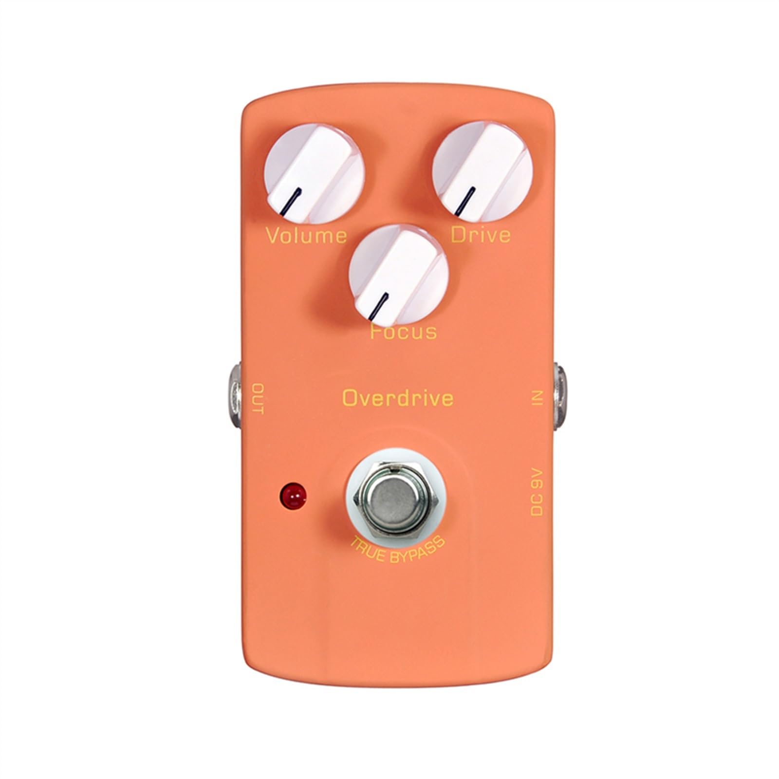 Effetti per Chitarra Effetti A Pedale per Chitarra Elettrica Pedale Overdrive A Basso Guadagno Accessori per Chitarra True Bypass Design