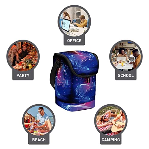 Bolsa de almuerzo de caballo térmica e impermeable 4
