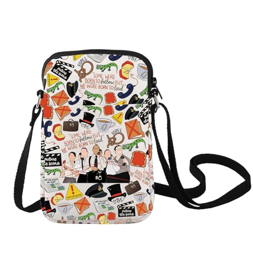 LEVLO Ewen Montagu Musical Crossbody Bag Ewen Montagu & Jean Leslie Fans Gift Charles Cholmondeley Shoulder Bag