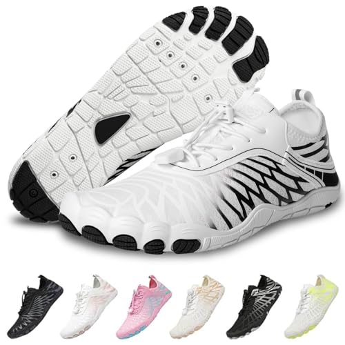 Image of Barefoot Shoes for Women & Men, Grounded Walking Hiking Barefoot Shoes, Wide Toe Box Non-Slip Water Athletic Footwear, Comfortable Vitality Barefoot Footwear, Trail Running Sneakers Unisex