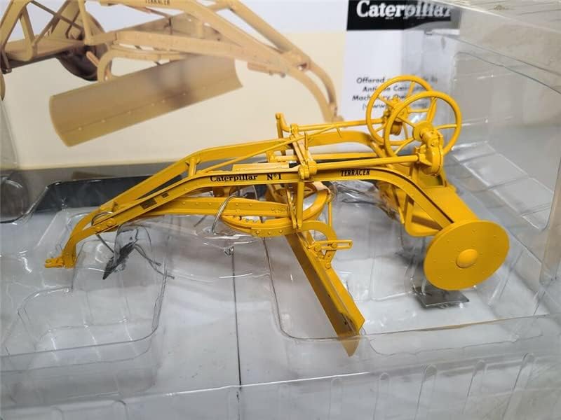 Miniatura 2 de Reparto de especificaciones para Caterpillar Nº 1 Terracer Grader - Amarillo Edición Limitada 1/16 DIECAST Camión Pre-Construido Modelo