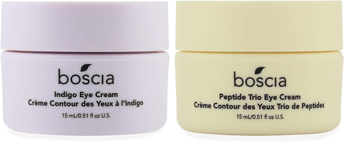 Boscia Day and Night Eye Cream Duo, 2 Count (Pack of 1)
