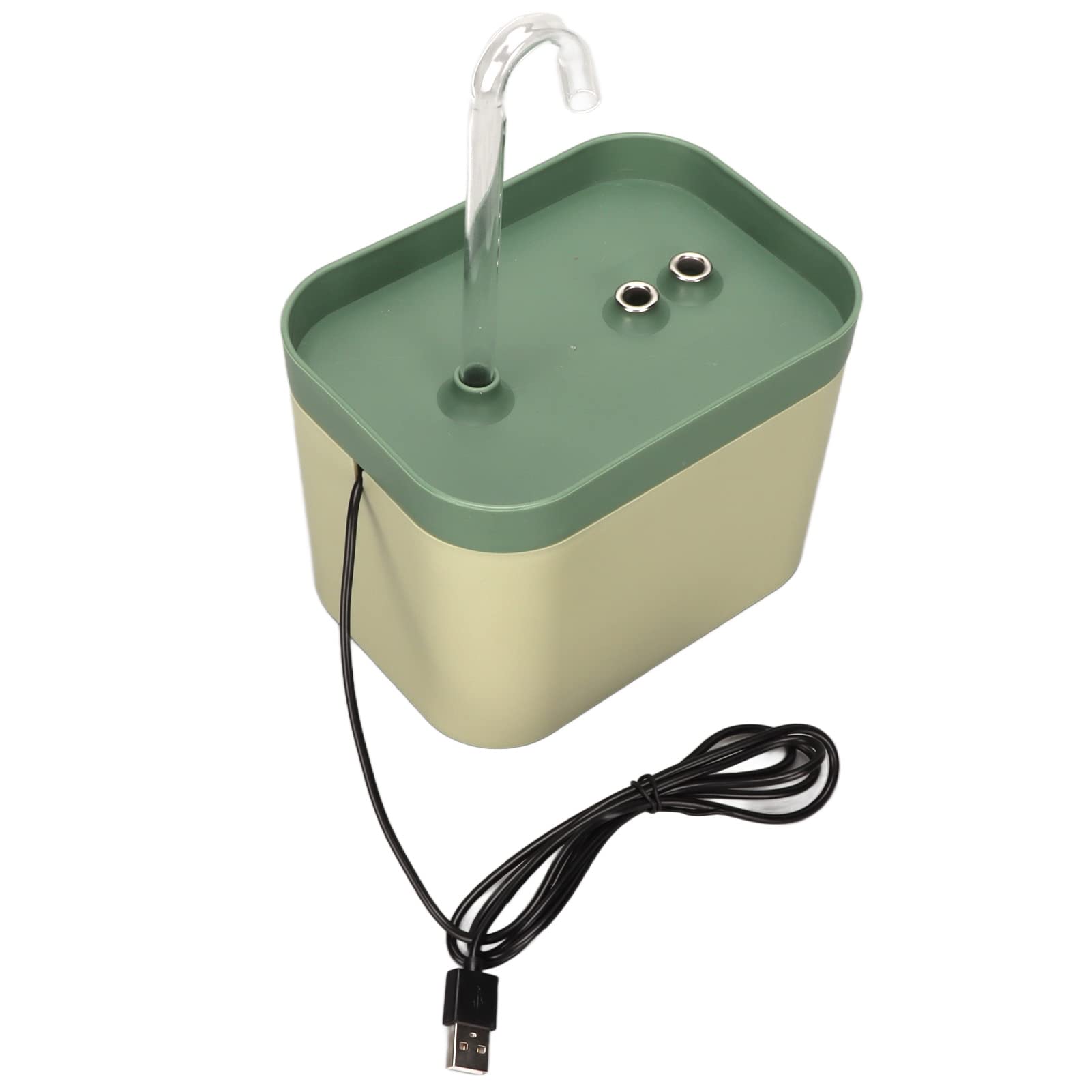 Automatic Pet Water Fountain, 1.5L Large Capacity Ultra Quiet Cat Water Fountain Attract Cats Attention for Dogs for Home