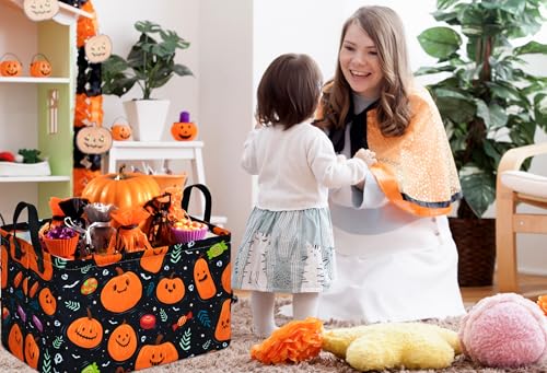 Image of Rectangle Gift Shelf Nursery Storage Basket Laundry Hamper Storage Box and Bins for Home Clothes with Handles