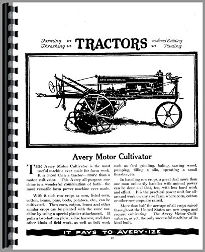 Avery all Sales Catalog Operators Manual      Unknown Binding