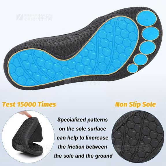 Men's Barefoot Wide Width Minimalist Shoes – Zero Drop, Ultra-Thin Flexible Sole, Extra Wide Toe Box for Natural Movement & Foot Health4