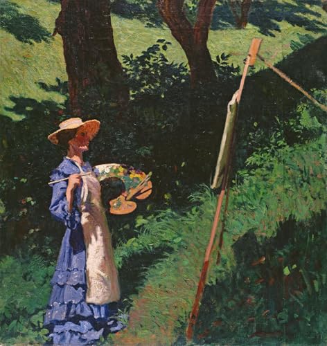 Peinture Décorative sur Toile Ferenczy : Sublimez le Mur de Votre Bureau avec un Portrait