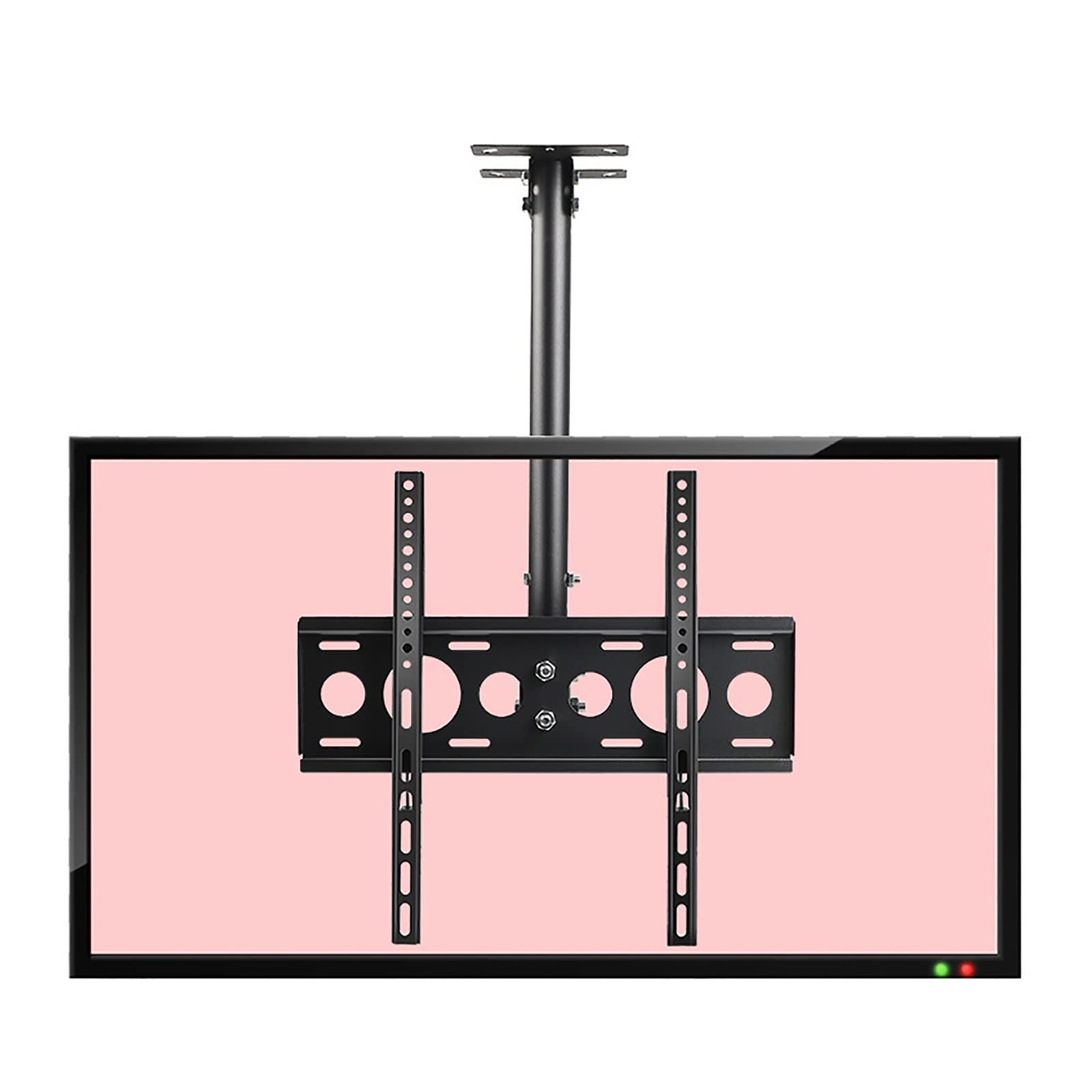 CGCSYZ Ceiling TV Mount, Tilt Swivel Telescopic Bracket, Fits Most 26-65 Inch TVs, Expansion Screw Fixing, Max VESA 400x400mm TV Bracket (1m)