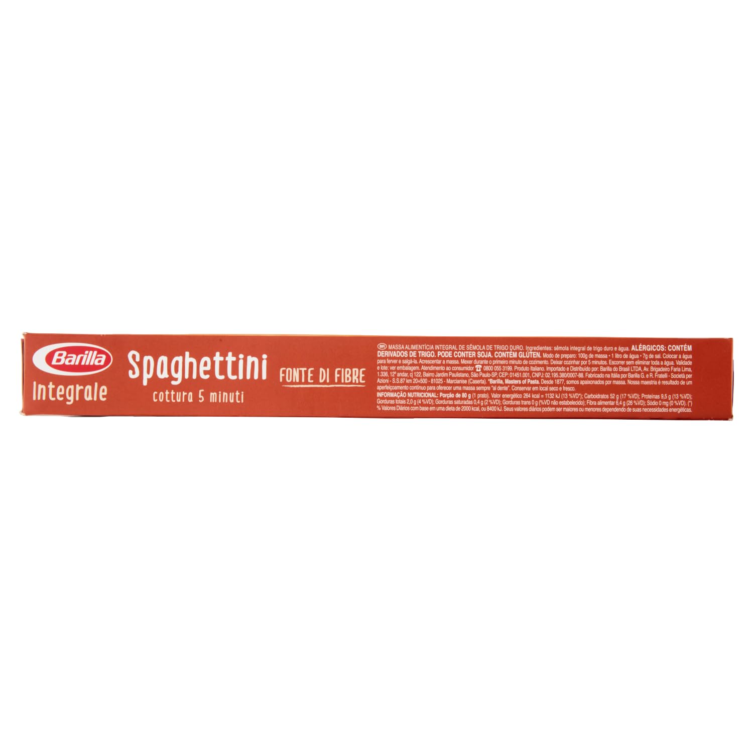 Italian Gourmet Integrale Spaghettini pasta integrale Vollkorn 30 x 500g | 100% grano duro, fibre elevate; dünne Form mit al-dente-Biss für Pesto, Gesamtnettogewicht 15 kg + Kostenlos Polpa 400g