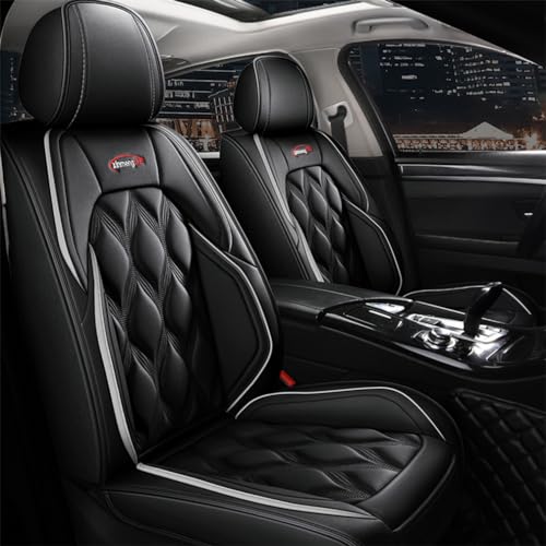 Housses de siège pour Jaguar X-Type 2001-2009 ensemble complet mh109 noir gris
