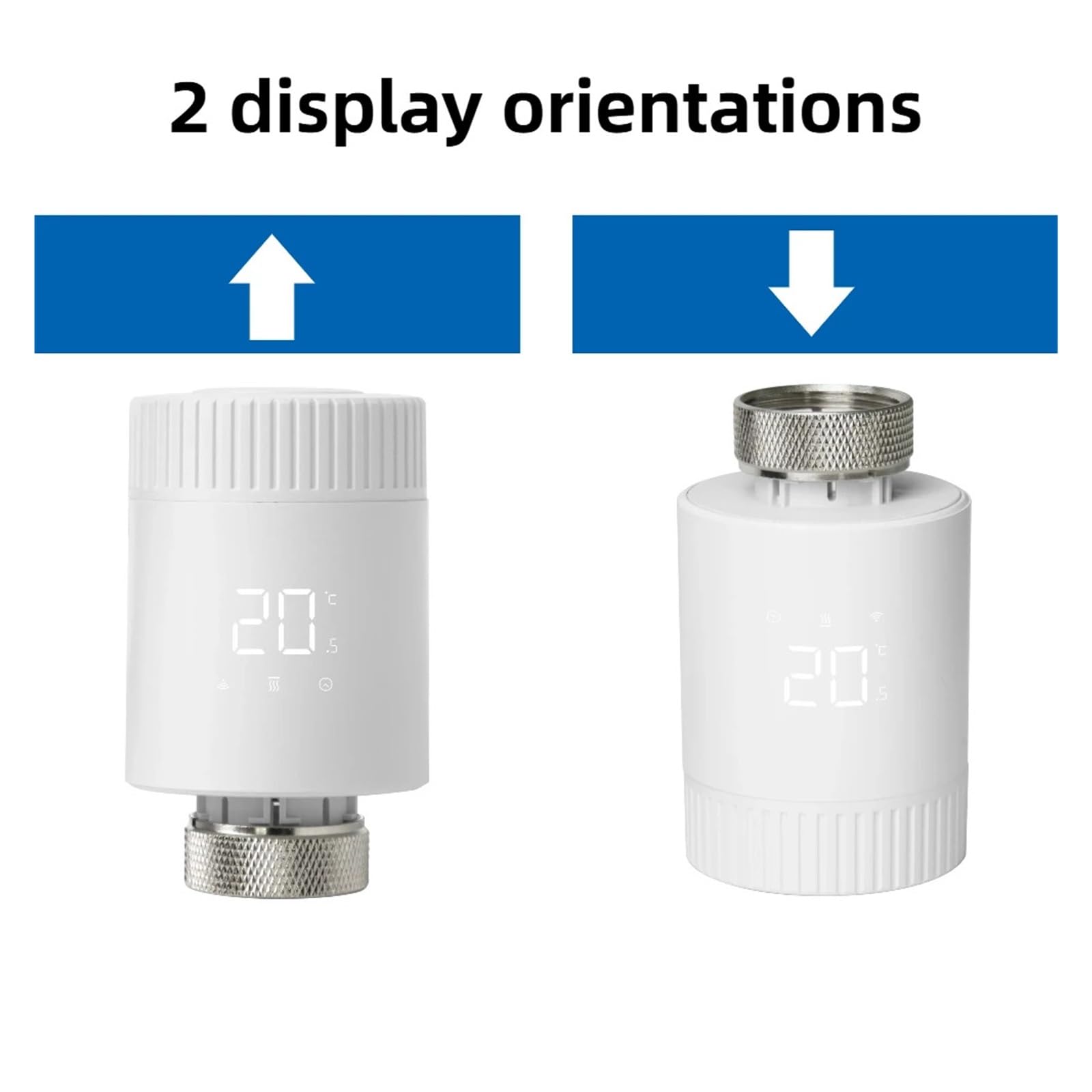 Tuya Zigbee Attuatore termostatico for radiatore Valvola termostatica intelligente Controllo remoto programmabile