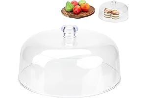 Acrylic Round Cake Dome Cover - Keep Your Culinary Creations Fresh