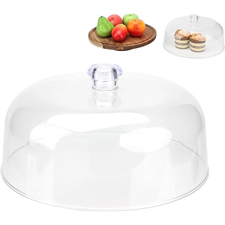 Acrylic Round Cake Dome Cover - Keep Your Culinary Creations Fresh
