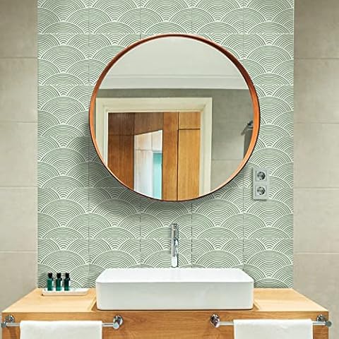 Alwayspon Wasserdichter Fliesenaufkleber aus Vinyl Cover